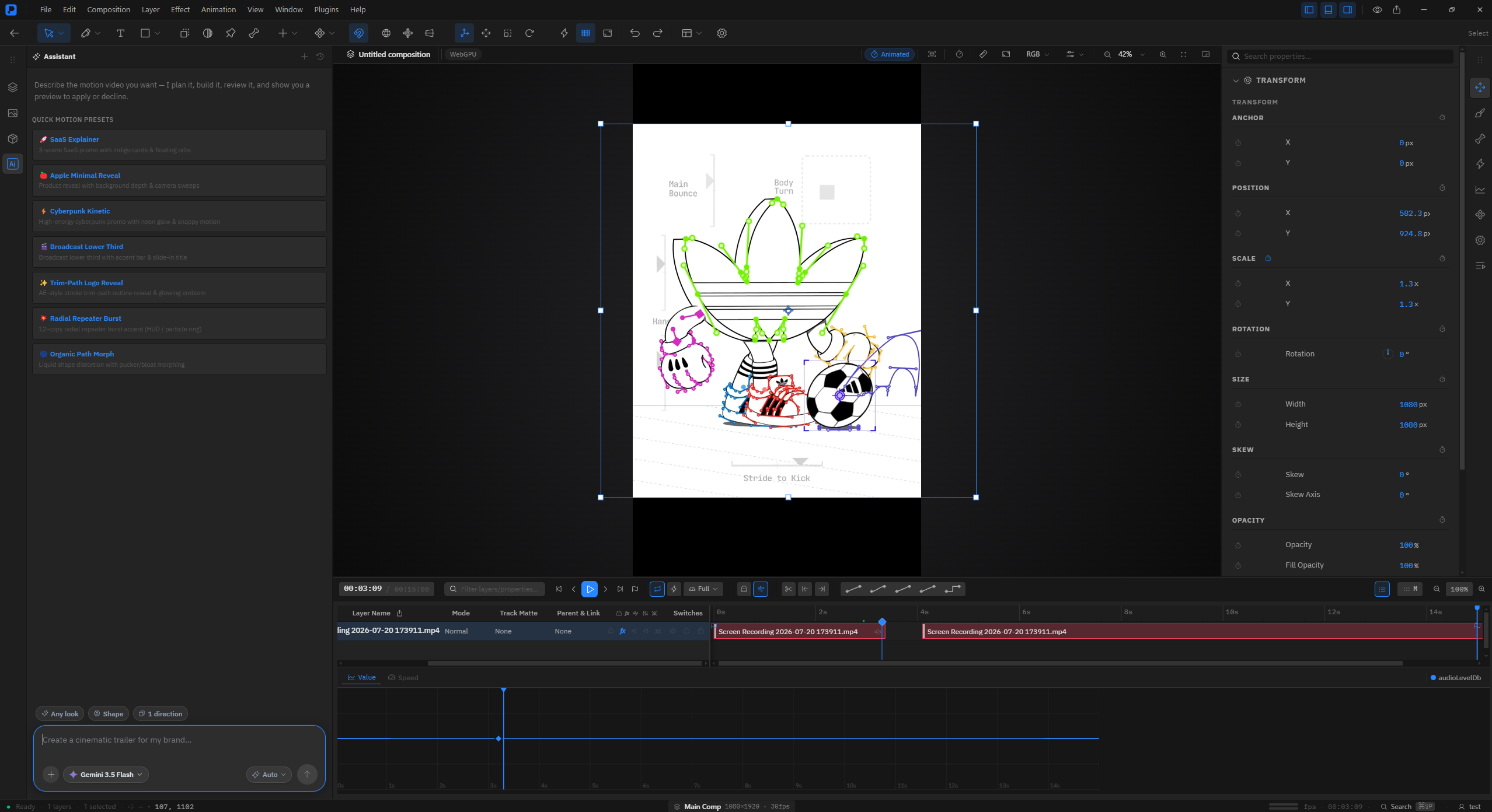 Professional Motion Studio (Website)